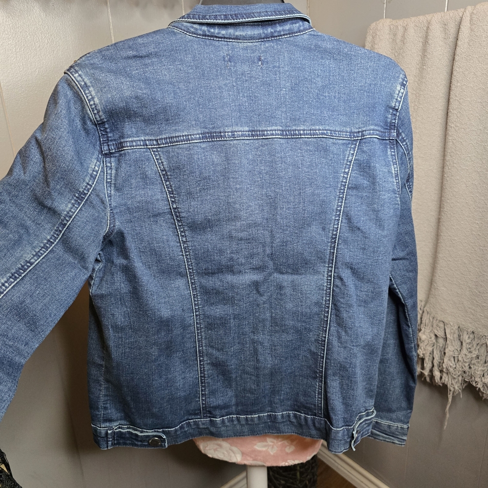 Juicy Couture Blue Studded Denim Jacket - Picture 7 of 9